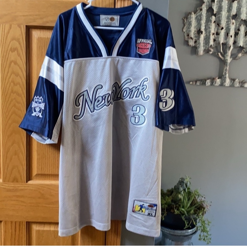 New York world champions 03 all star league athletics sportswear XL men’s jersey